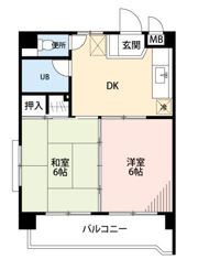 ゼウス大橋10の間取り画像