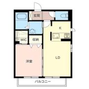 シャーメゾン花園の間取り画像