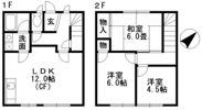 タウンハウス太平台の間取り画像