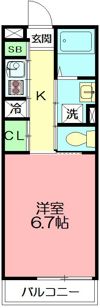 リブリ・ハナミズキZweiの間取り画像
