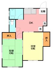 第2広田モンドハイツの間取り画像