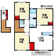 エクレールゆまちの間取り画像