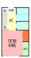 ハウス山王の間取り画像