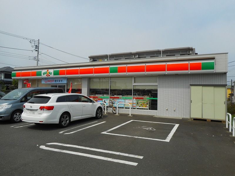 近くのサンクス 平塚湘南銀河大橋店まで213m(徒歩3分)
