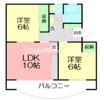 アメニティ桜川の間取り画像