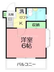 湘南台ドミール21Cの間取り画像