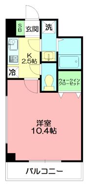 フローラ東戸塚の間取り画像