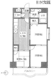 北本町プラザIの間取り画像