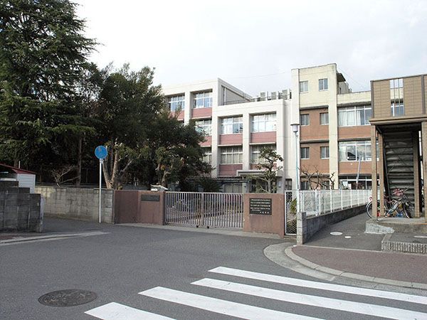 近くの八尾市立志紀小学校まで912m（徒歩12分）