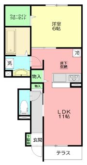 セジュール本覚寺の間取り画像