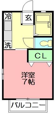 クロスロードの間取り画像