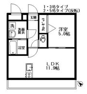 プリミエリア城南Iの間取り画像