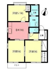 ニューコニシAの間取り画像