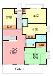 グランシャリオタワーの間取り画像