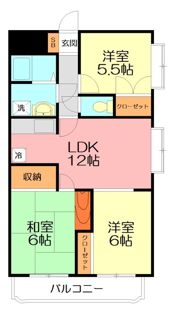 ラフィーネ湘南壱番館の間取り画像