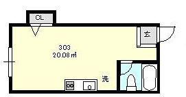トレンディー辻堂の間取り画像