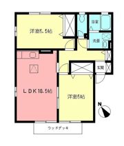 ロイヤルタウンDの間取り画像