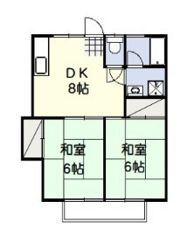 スカイハイツの間取り画像