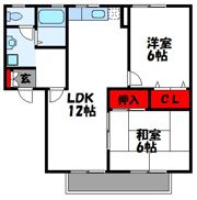 セジュール舞の里の間取り画像