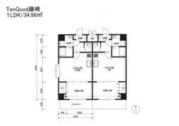 テングッド藤崎の間取り画像