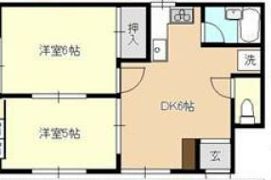 ハイツ今井の間取り画像