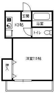 ベルフォルトの間取り画像