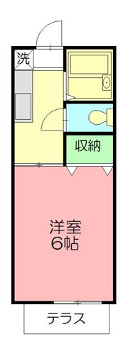 湘南ハイツの間取り画像