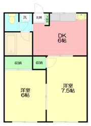 清水マンションの間取り画像