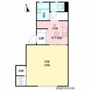 フレグランス南片江C棟の間取り画像