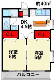 レモンハウスの間取り画像