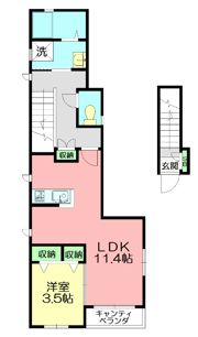 プチル小町の間取り画像