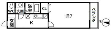 エム カルチェの間取り画像