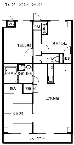 間取図