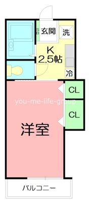 アンジェリカの間取り画像