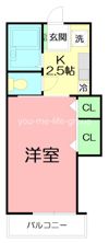 アンジェリカの間取り画像