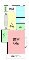 すみれ野舘I・IIの間取り画像