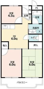 シーサイドテラスの間取り画像