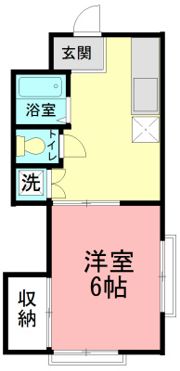 リフレコデラ湘南Aの間取り画像