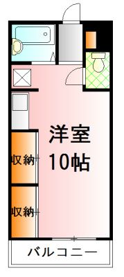 松栄ハイツの間取り画像