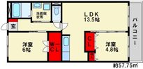 スピカ恒星の間取り画像