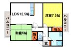 ガーデン青山1-Bの間取り画像