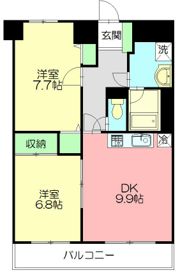 グランレスパスの間取り画像