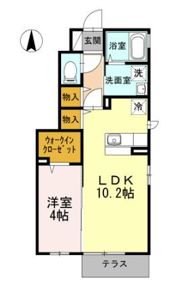 ドルチェ高座渋谷の間取り画像