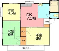 メゾンサンライトIの間取り画像