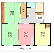 ボンボワザンひらたの間取り画像