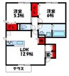 ソフィア新宮 A棟の間取り画像