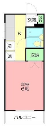 メゾンKの間取り画像