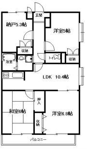 グランエイト総合公園の間取り画像
