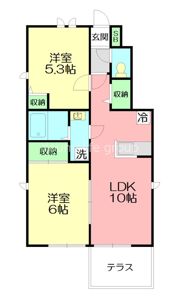 ローズヒルKの間取り画像