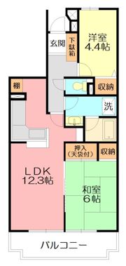 ヒルズ南戸塚3号棟の間取り画像